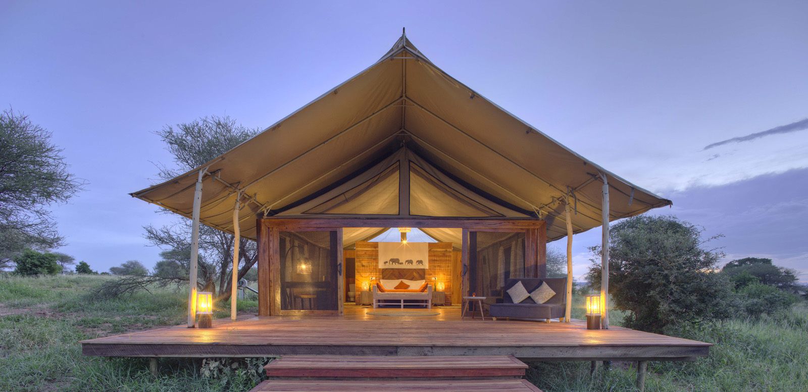  - Tented Camps und Lodges