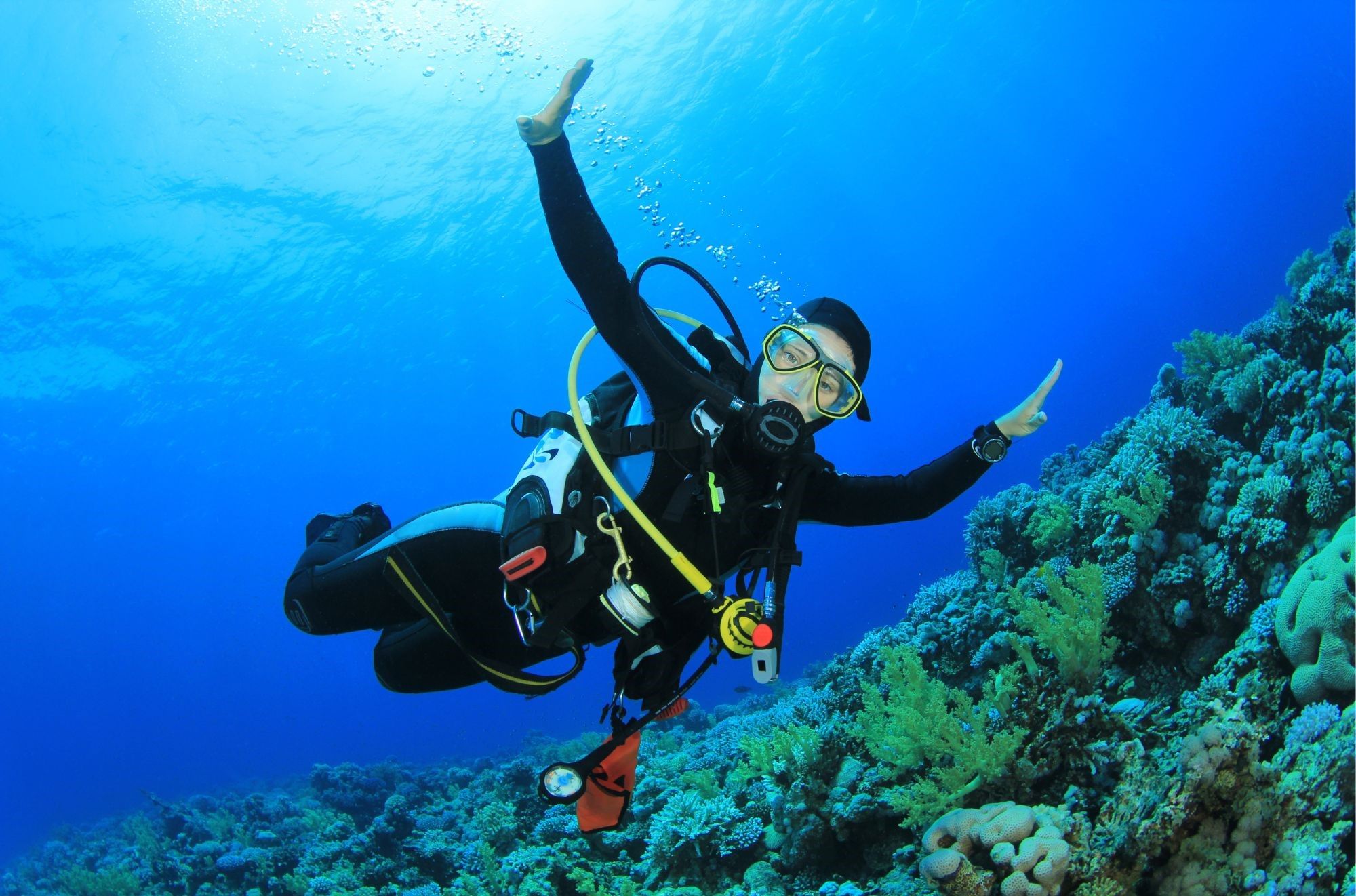 Tauchen oder schnorcheln im Lake Malawi