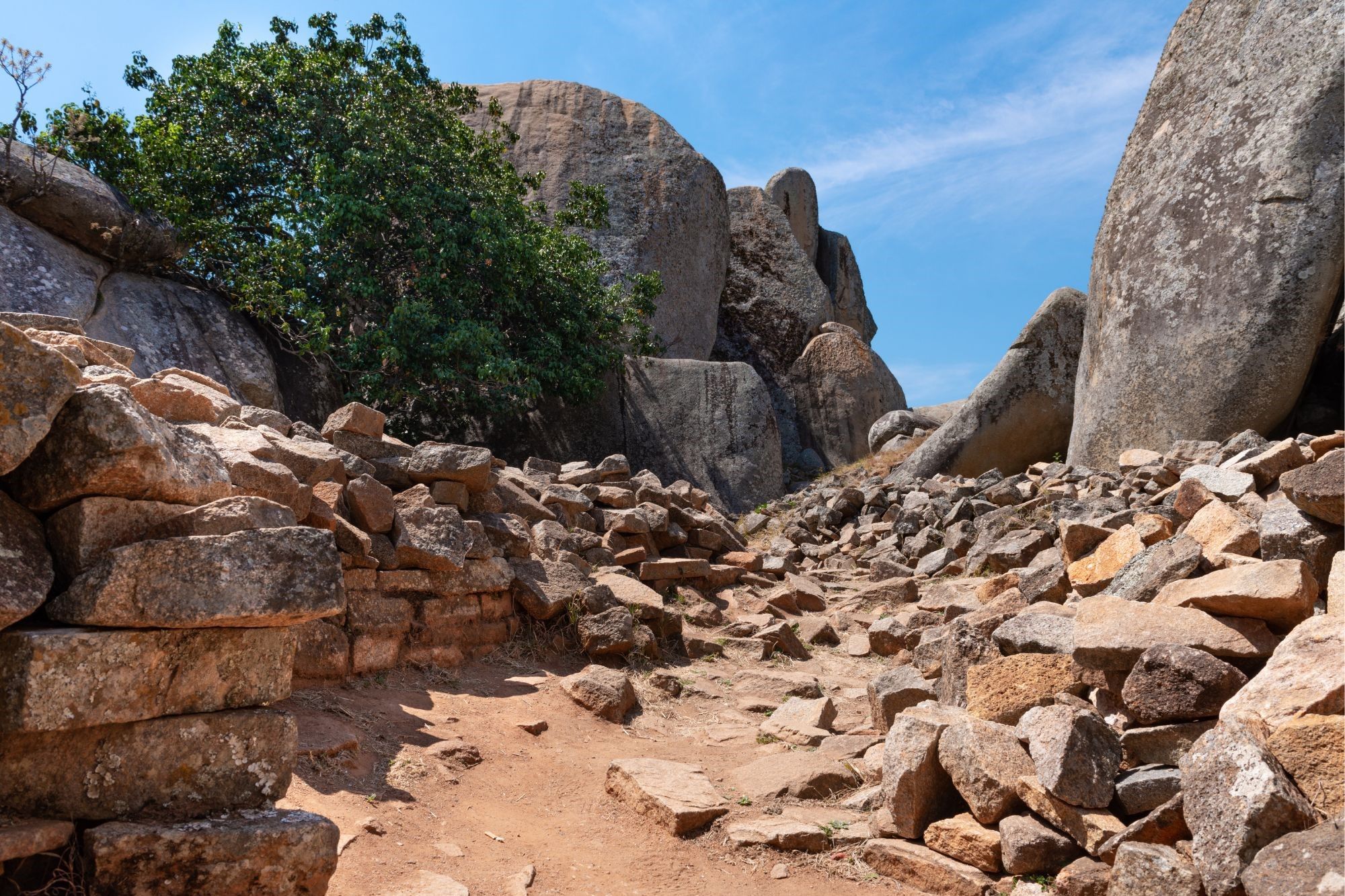 Great Zimbabwe Ruinen