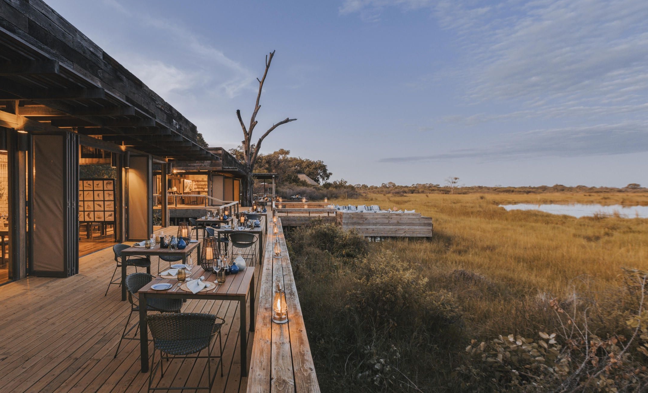 Wilderness Vumbura Plains Dining Area