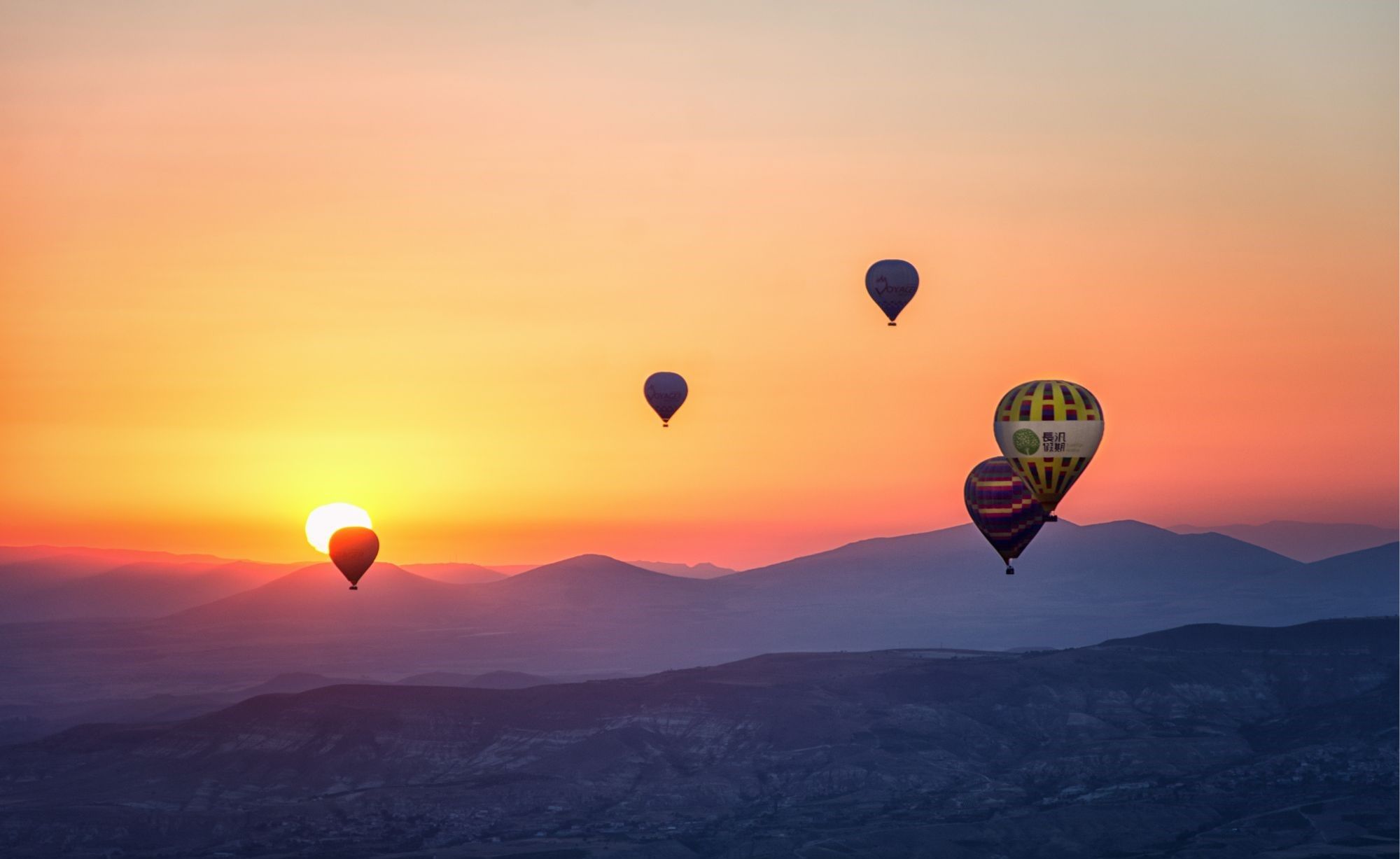 Ballonfahrt über die Sossusvlei-Dünen