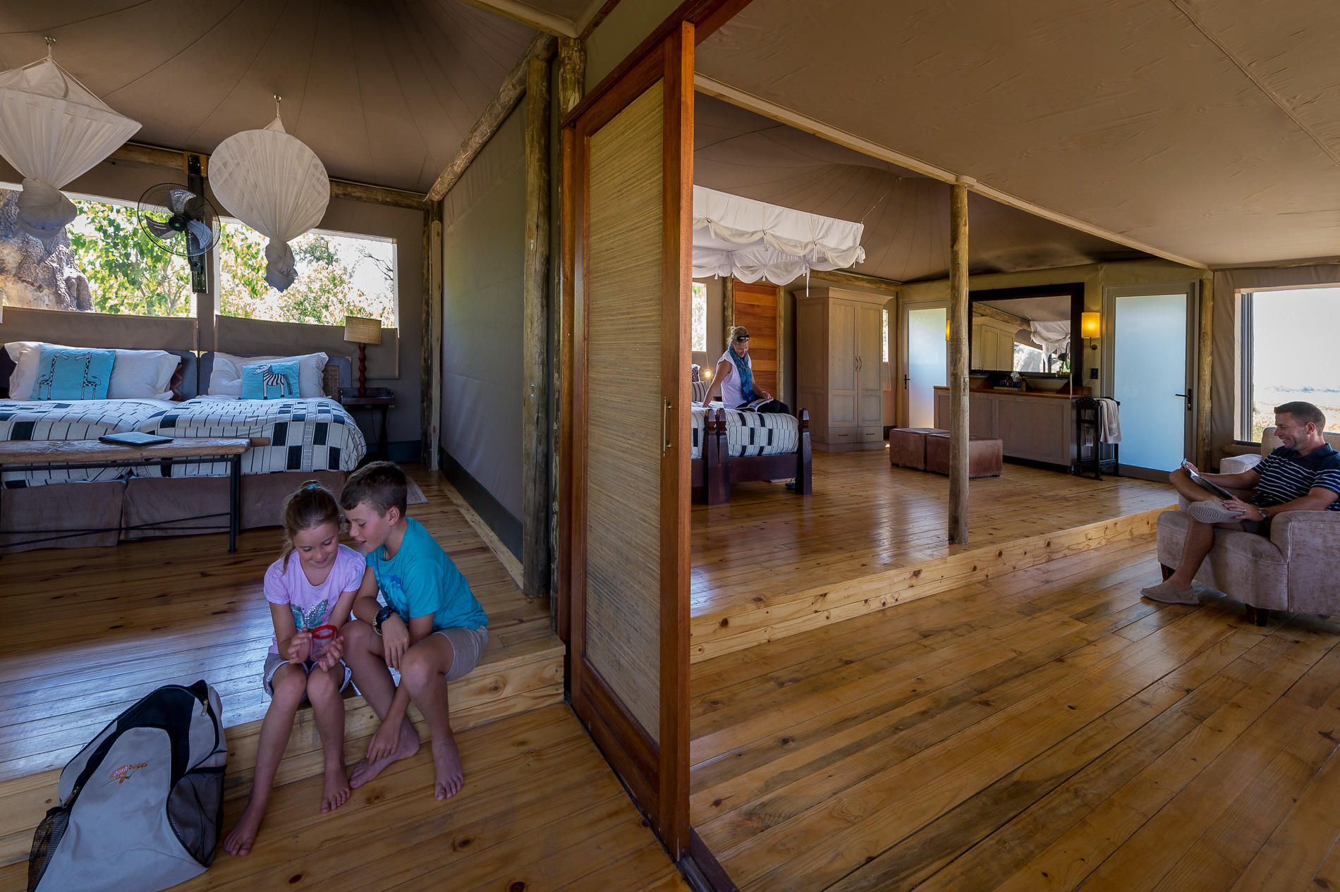 Wilderness Little Vumbura Family Accommodation